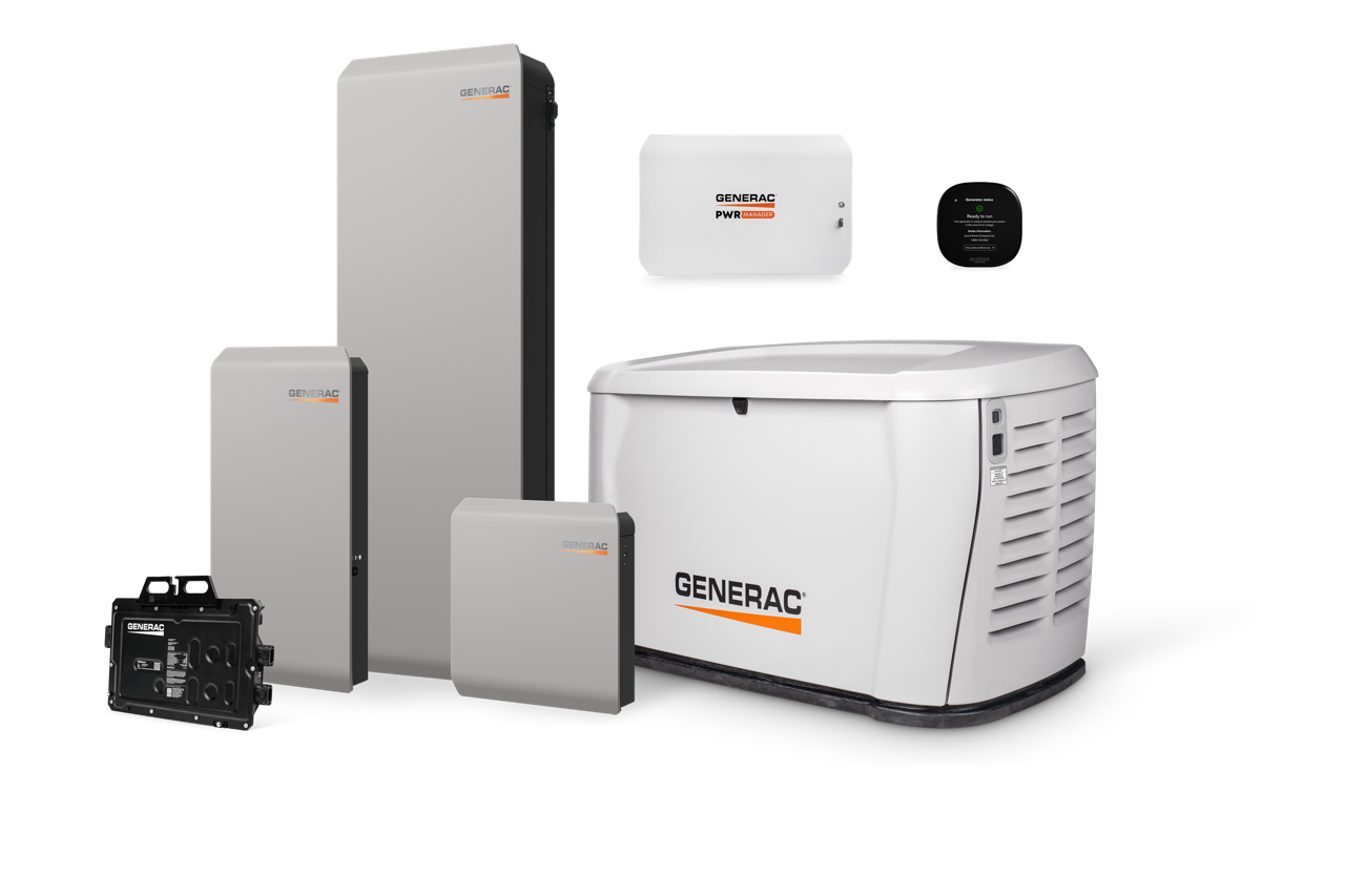 Generac PWRcell battery, PWRmanager, ecobee smart thermostat and NextGen microinverters